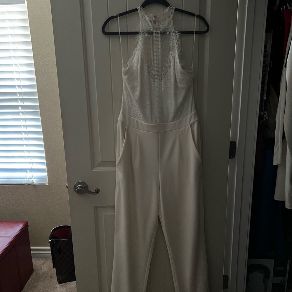 Express Lace Jump Suit